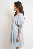 Cloud Gauze Swing Dress