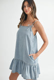 Rosie Denim Bow Dress