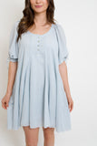 Cloud Gauze Swing Dress