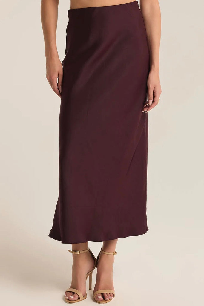 Europa Skirt // berry wine