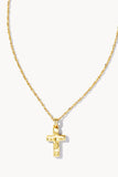 Cross Pendant Necklace in Gold