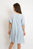 Cloud Gauze Swing Dress