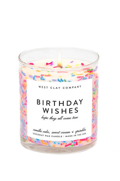 Birthday Wishes Candle // 10 oz