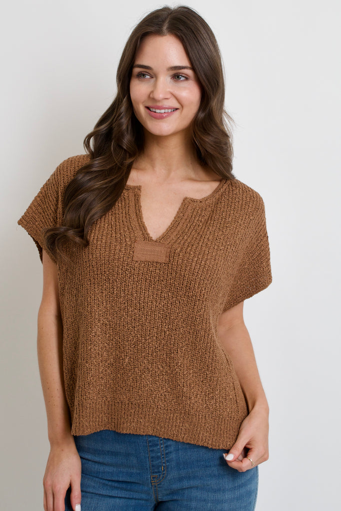 HAUS Knit Pullover // camel