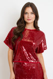 Brandy Sequin Top