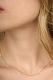 Amelia Chain Necklace in Gold