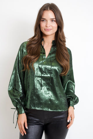 Andrija Metallic Top