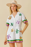 Mardi Gras Romper