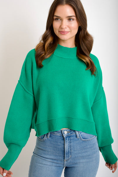 Susie Cropped Sweater // 2 colors