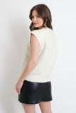 Nagia Creme Sweater