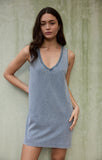 Sloane V-Neck Dress // denim