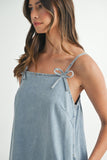 Rosie Denim Bow Dress