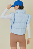 Camryn Bow Puffer Vest