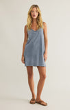 Sloane V-Neck Dress // denim