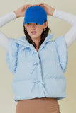 Camryn Bow Puffer Vest