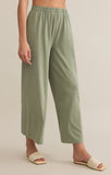 Scout Jersey Flare Pant // avocado