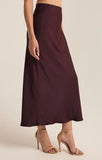 Europa Skirt // berry wine