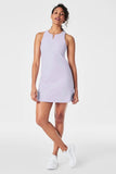 SPANX // Get Moving Zip Front Dress in Violet Air