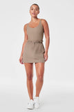 SPANX® On the Move Skort in Driftwood