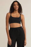 Luxe Smooth Jersey Bralette // black