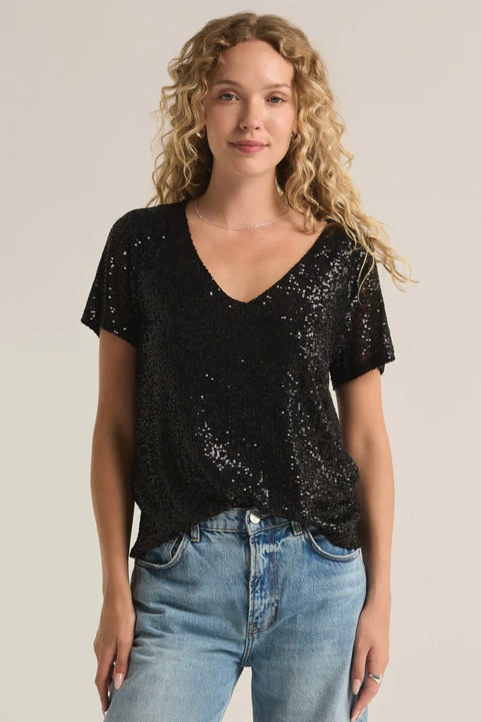 Marbella Sequin Top