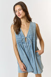 Lyla Denim Romper