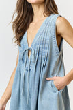 Lyla Denim Romper