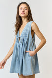 Lyla Denim Romper